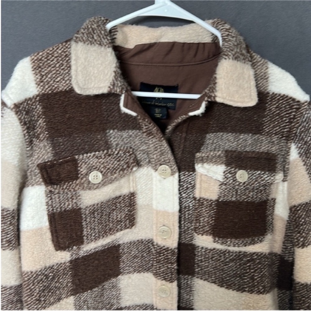 House of Harlow 1960 Top Buttons Down Jacket Shirt Womens - Picture 3 of 8